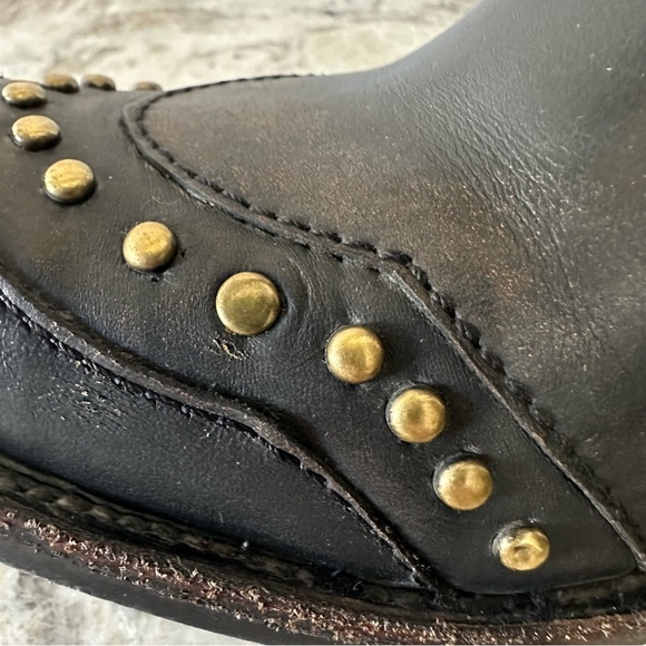 Idyllwind Walk This Way Studded Snip Toe Western Boot Black Tall Shaft Women 8.5 - Picture 16 of 16